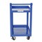 Vestil Steel Service Cart, 2 Shelves, 22 x 36, Steel, 1000 lb Load Capacity, 2 Shelves, 21.875" W SCS2-2236 - alternate 2